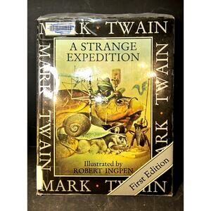 2033.  A Strange Expedition Mark Twain First Edition 1998 Hardback Book